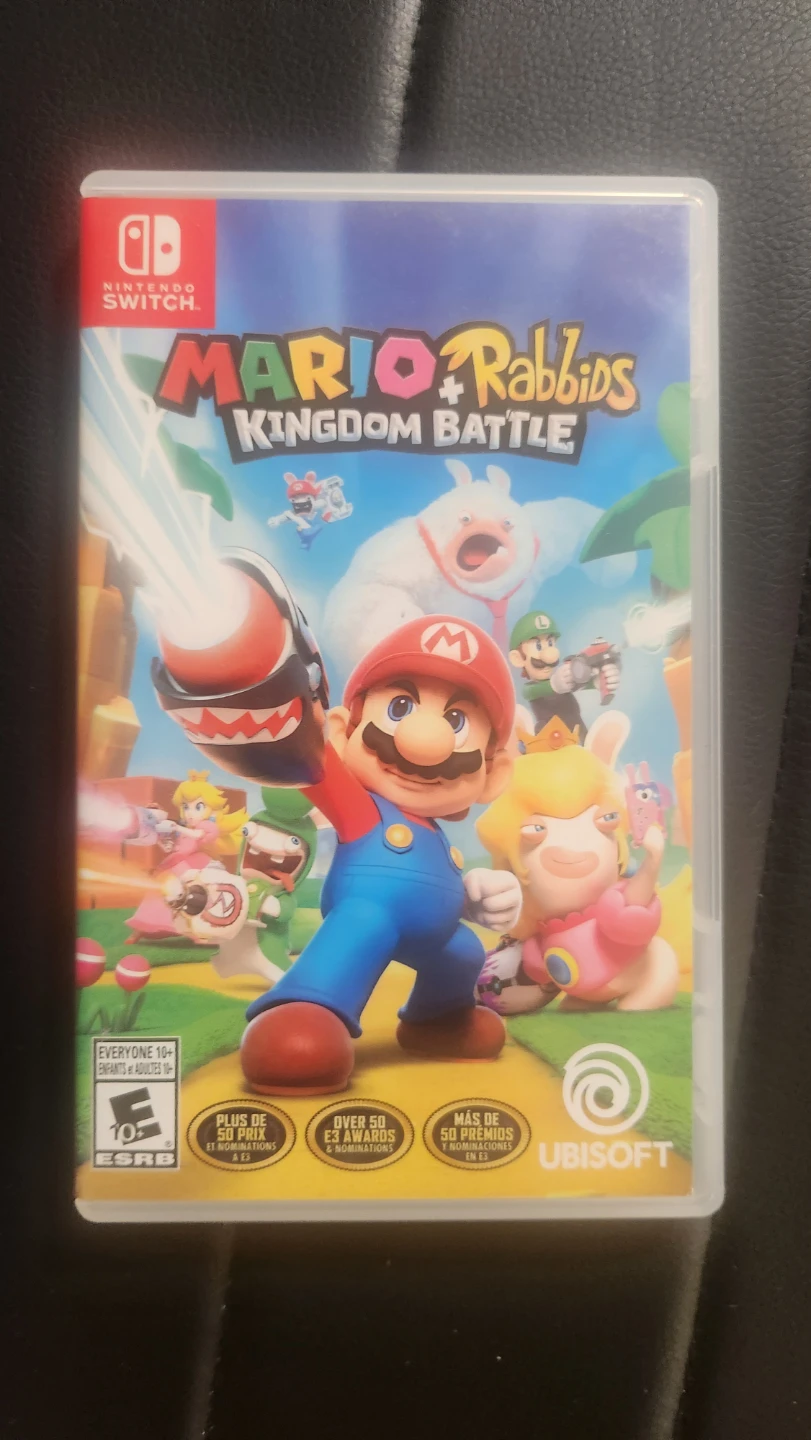 Nintendo Switch Mario + Rabbids Kingdom Battle Game