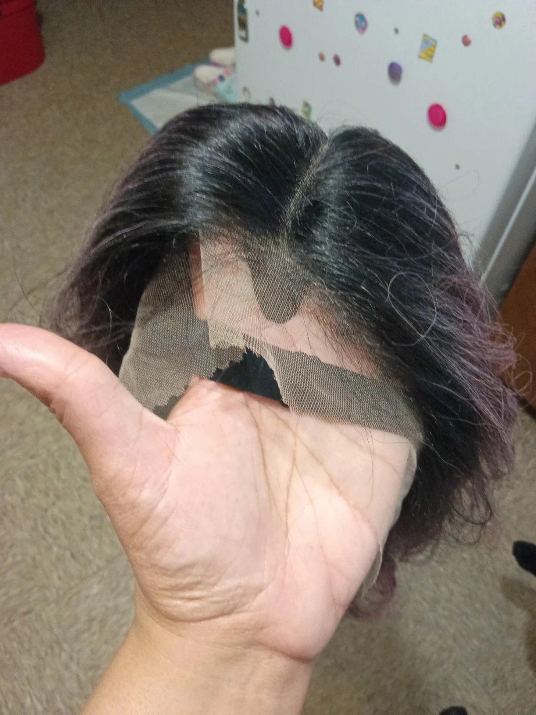 Wig - Lace Front - Black to Pink Ombre - photo 4
