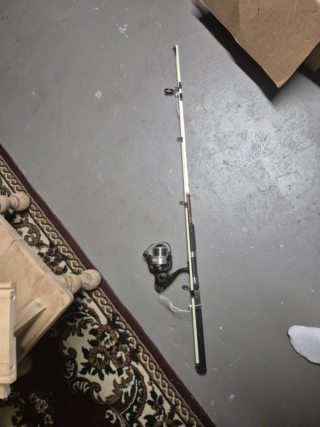 Shakespeare Ugly Stik Catfish Spinning Fishing Rod & Reel Combo - photo 3