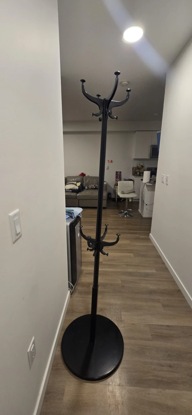 Coffee Table with Metal Legs