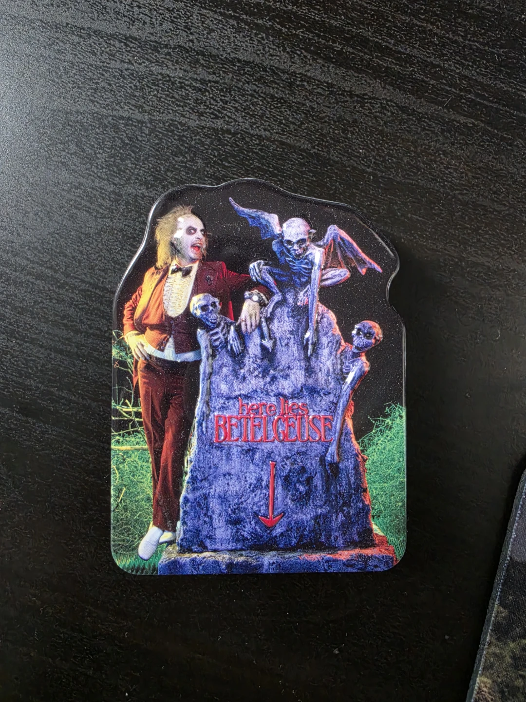 Beetlejuice metal tin