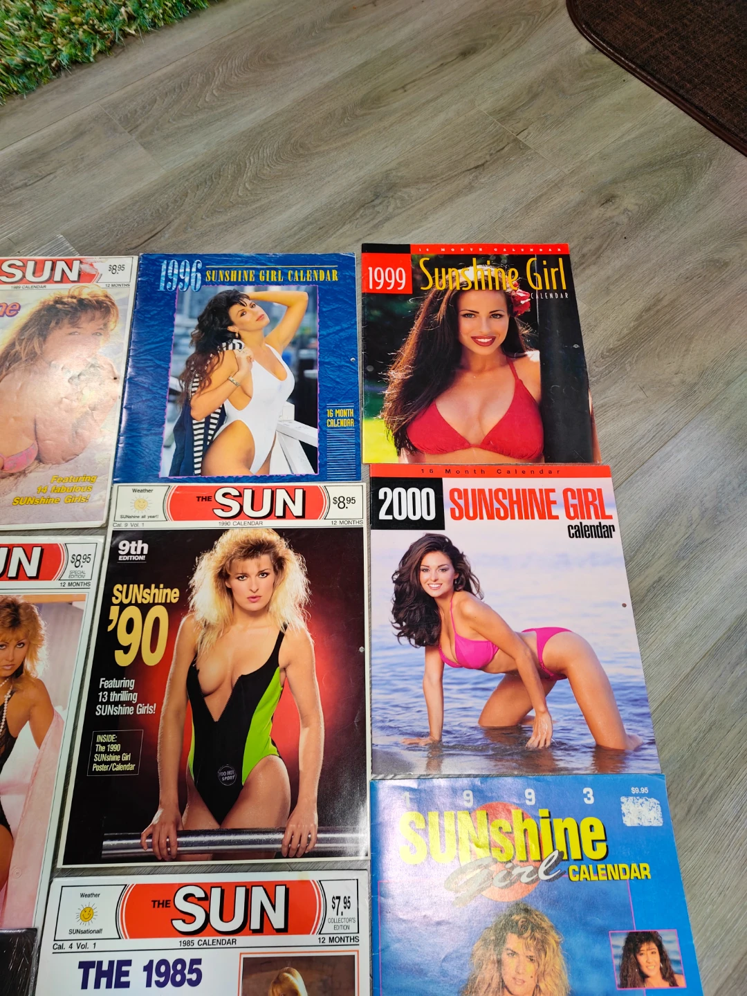 Vintage Sunshine Girls Calendars x9 - photo 4
