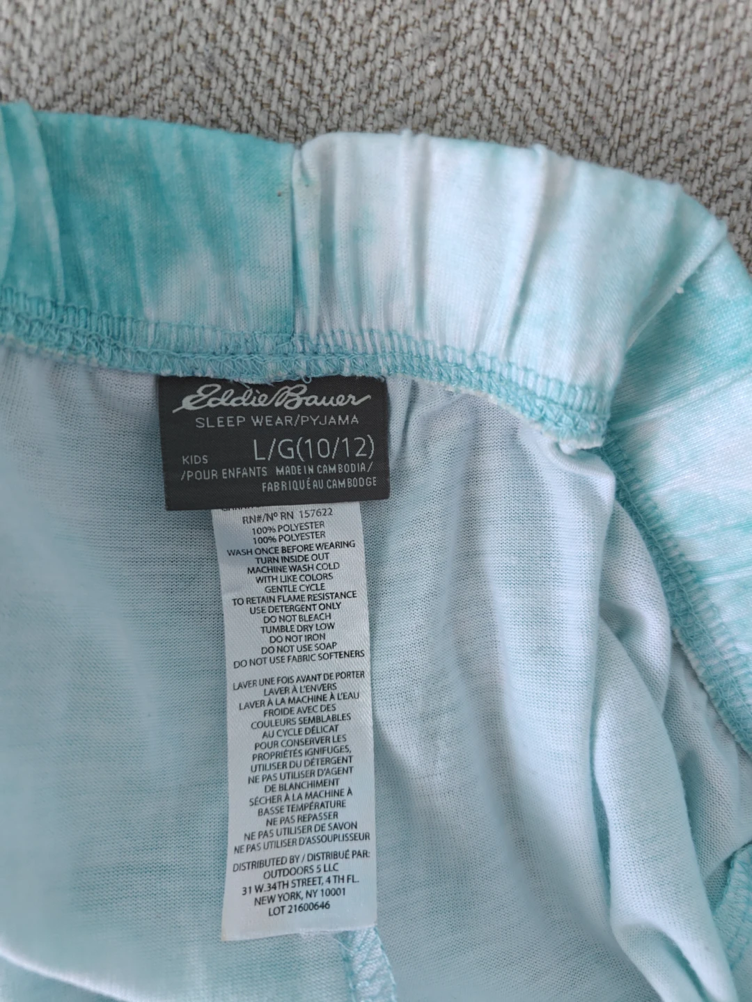 Eddie Bauer Kids Sleepwear Pyjama Set L (10/12) - photo 2