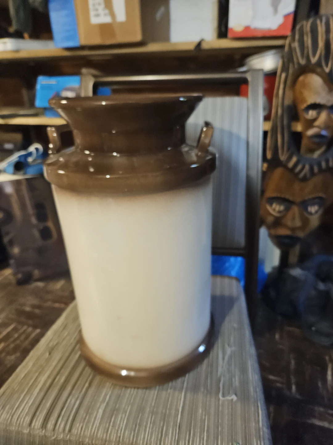 Vintage Ceramic Milk Jug with Floral Design - photo 4