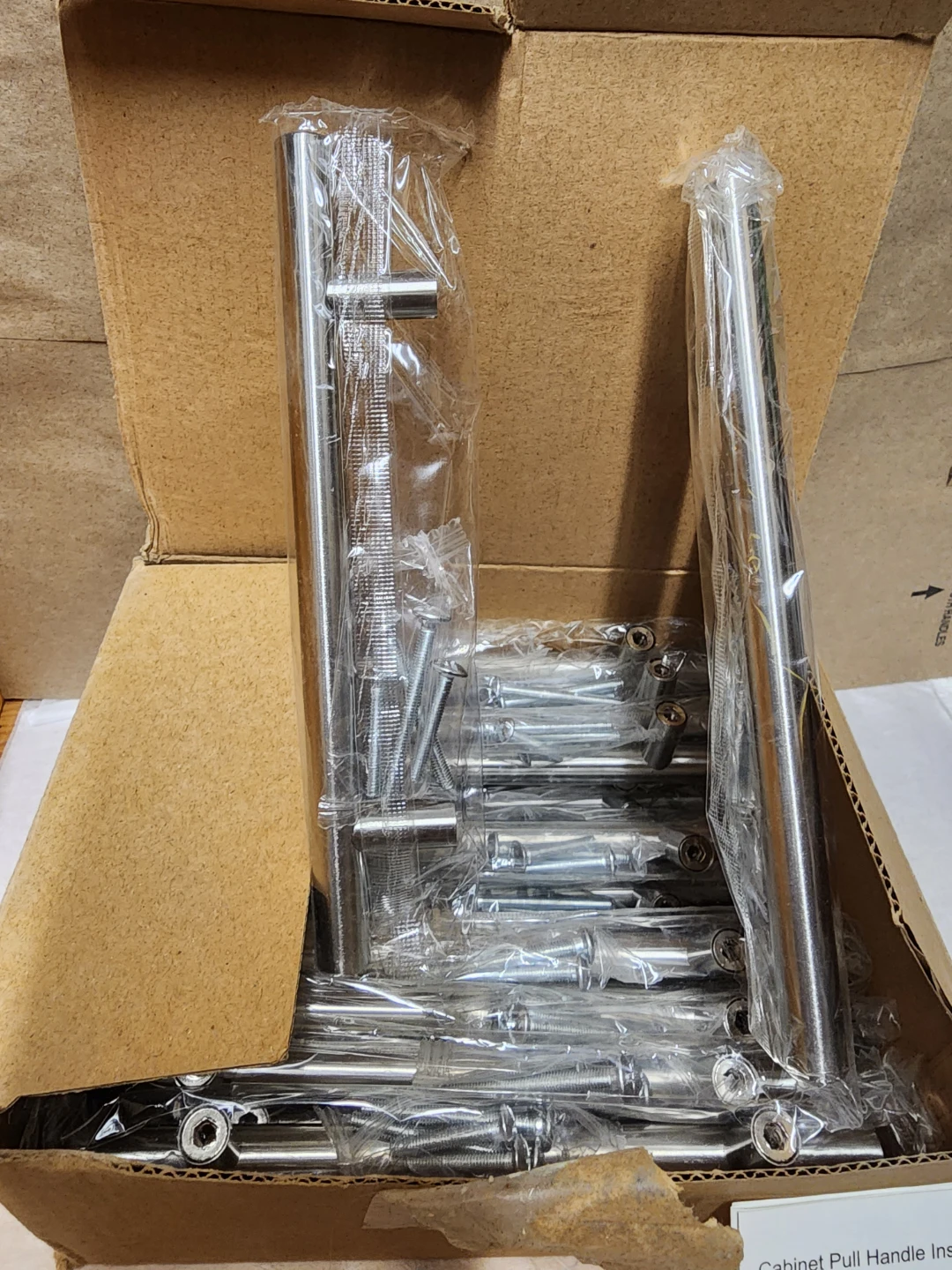 Amerock Bar Cabinet Pulls - 7 in. Satin Nickel (10-Pack) - photo 3
