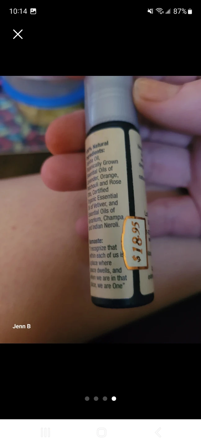 Saje Natural Wellness Namaste 9ml Natural Fragrance Roll-On Oil - photo 2