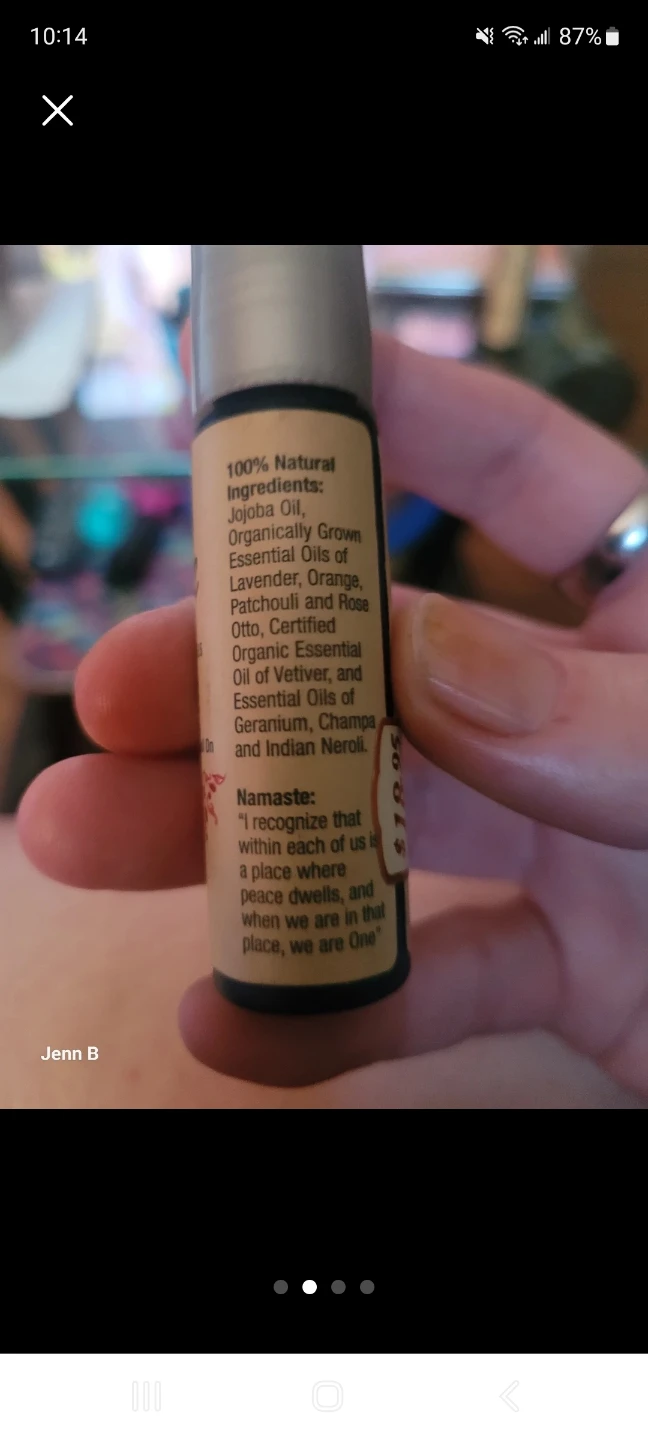 Saje Natural Wellness Namaste 9ml Natural Fragrance Roll-On Oil - photo 3