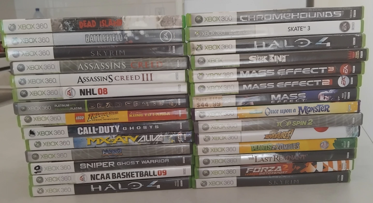Xbox 360 Games - Large Collection