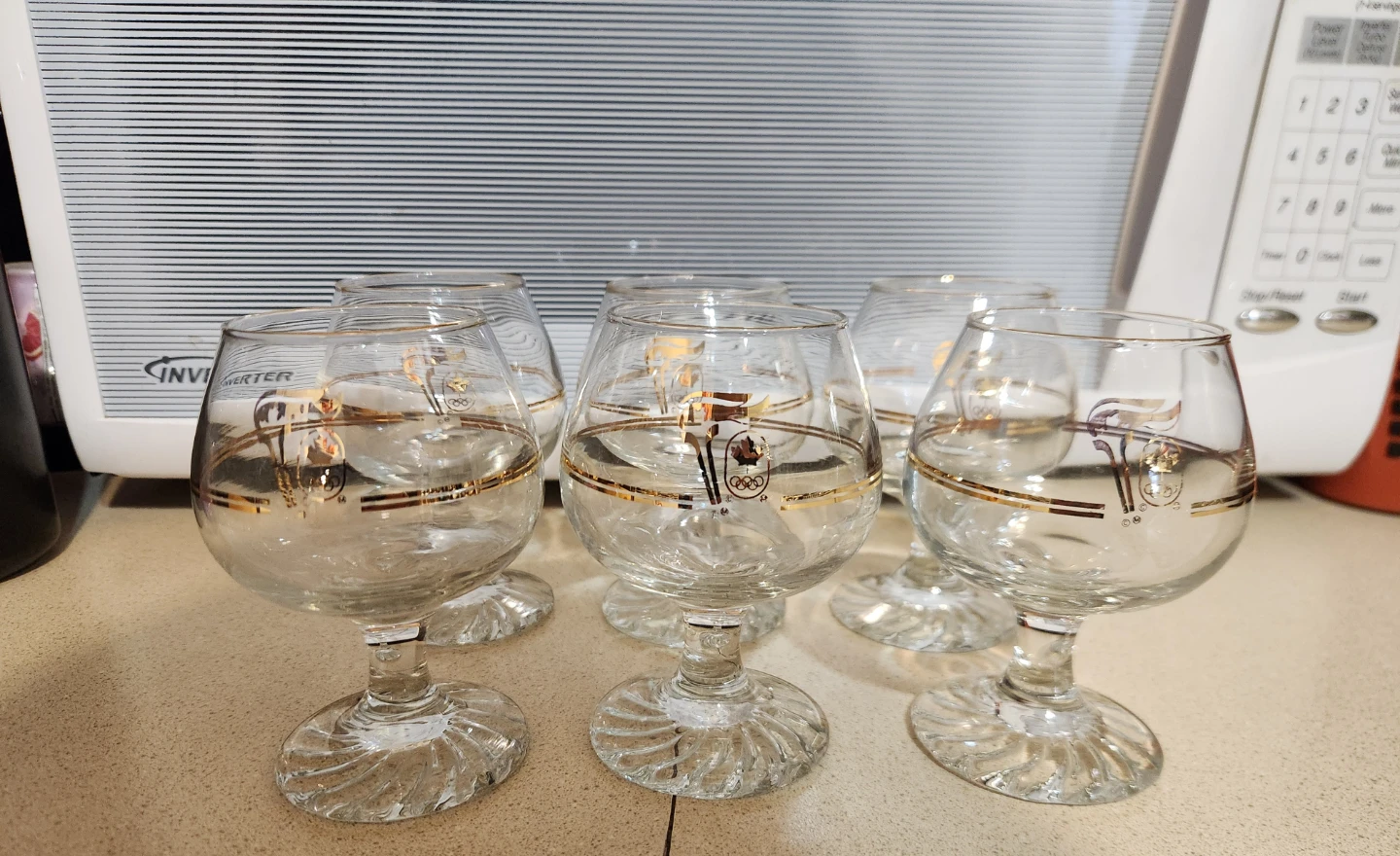 Olympic Themed Glasses - photo 4