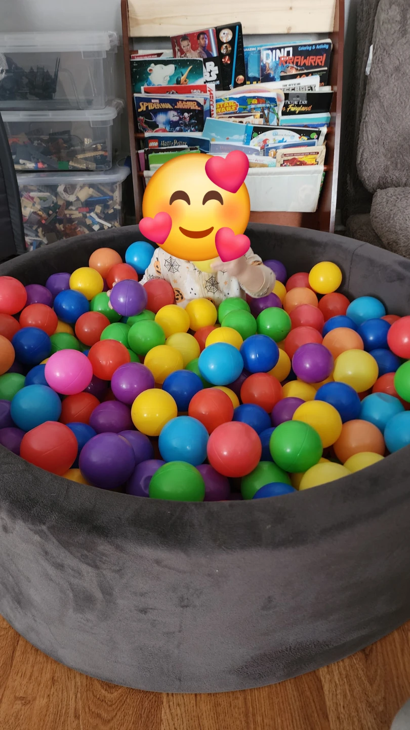 Ball Pit with Soft Balls for Toddlers
