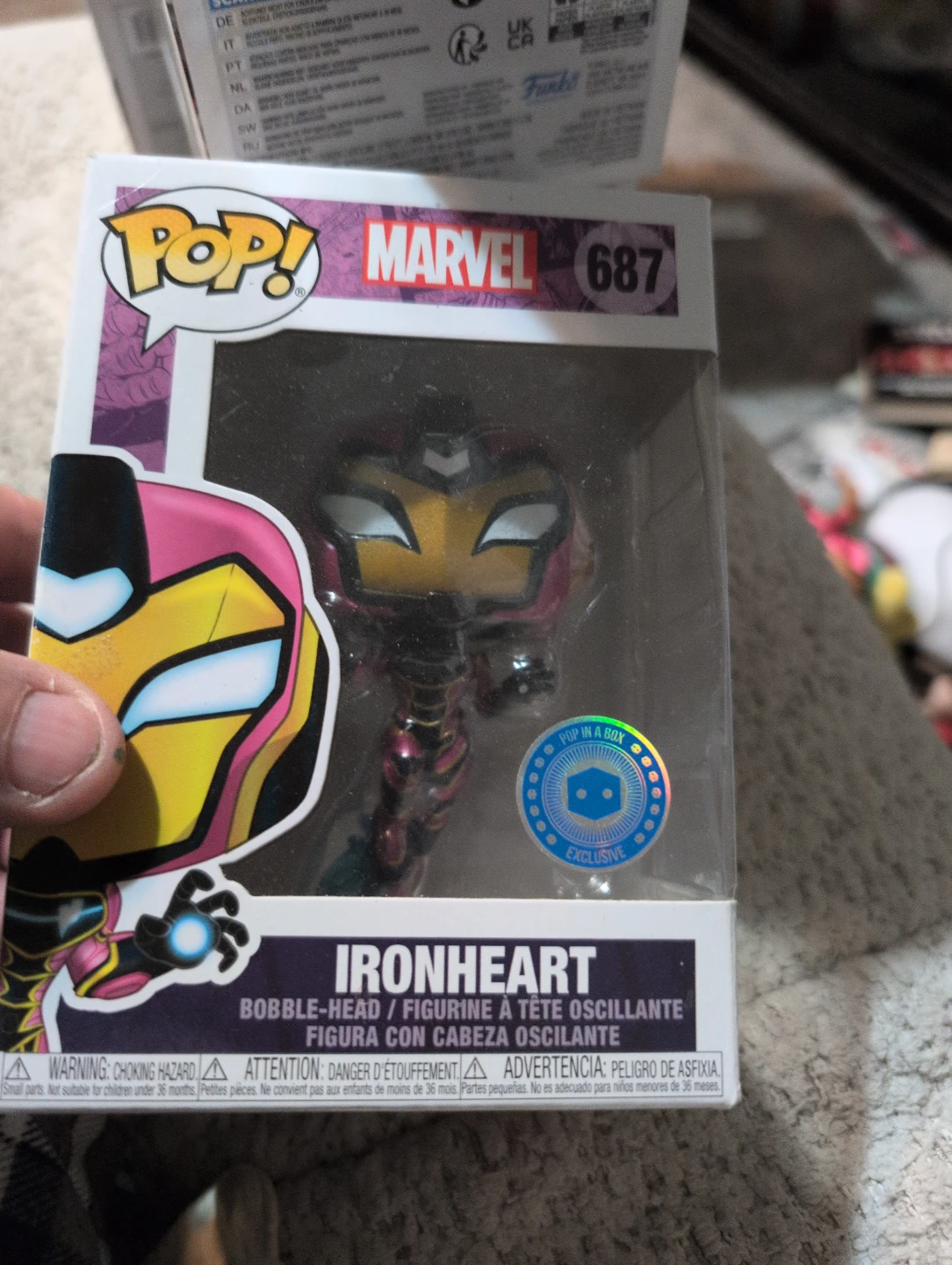 Funko Pop! Marvel Ironheart 687 Vinyl Figure