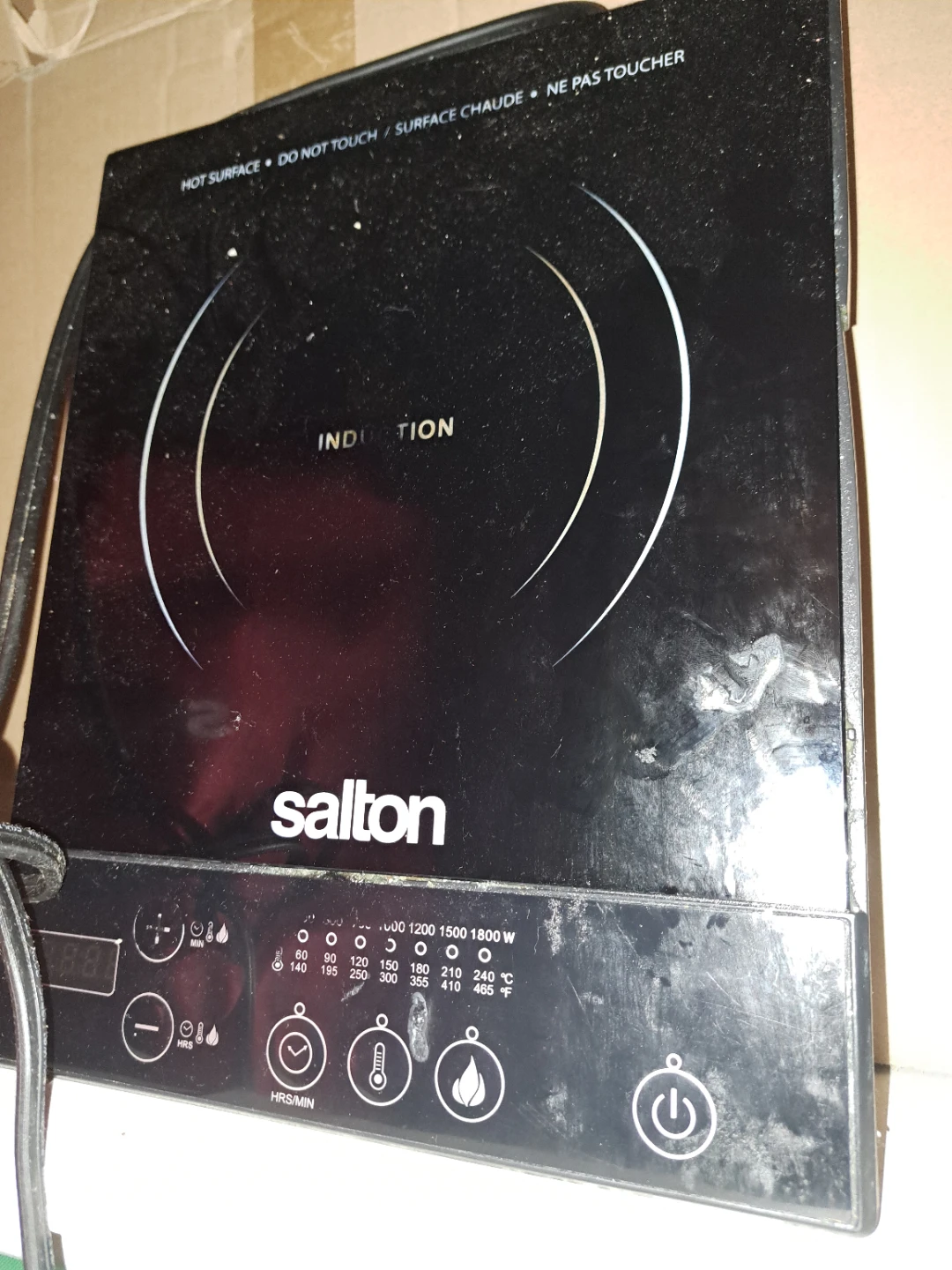 Salton Induction Cooktop - photo 4