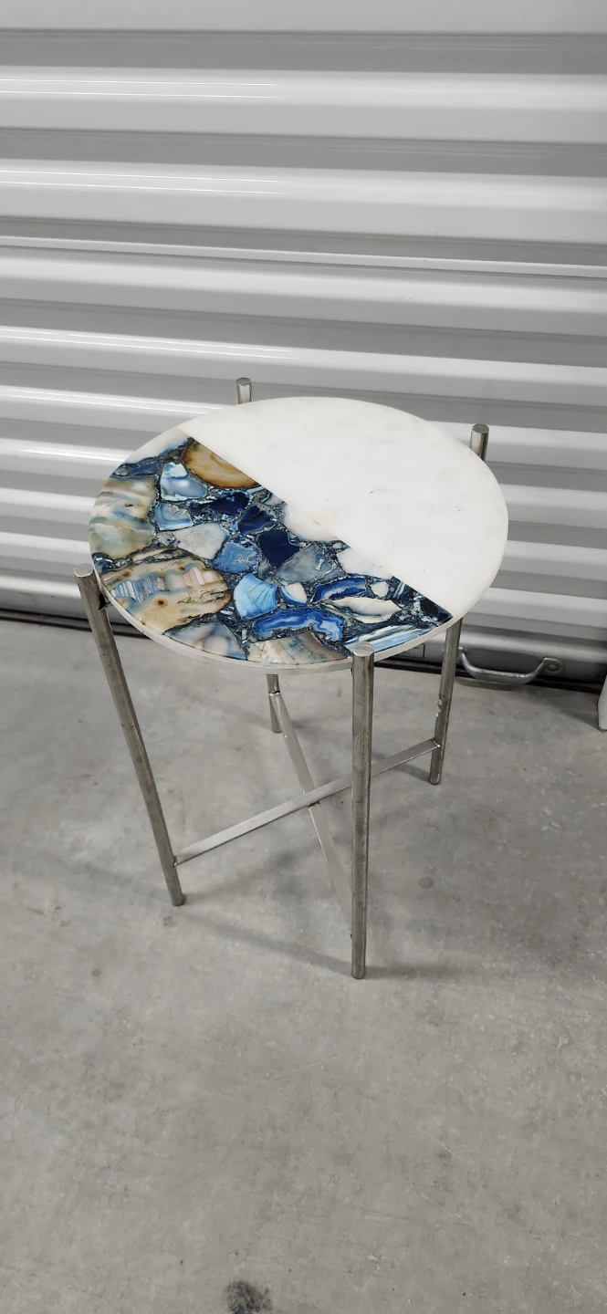 Marble top table - photo 2