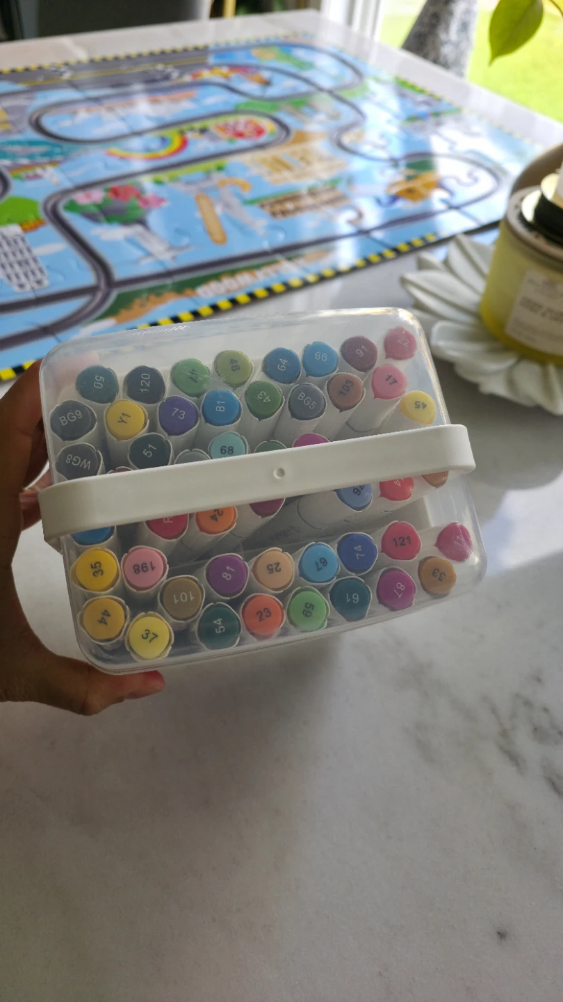 YISAN 48 Colors Art Markers Set - photo 3