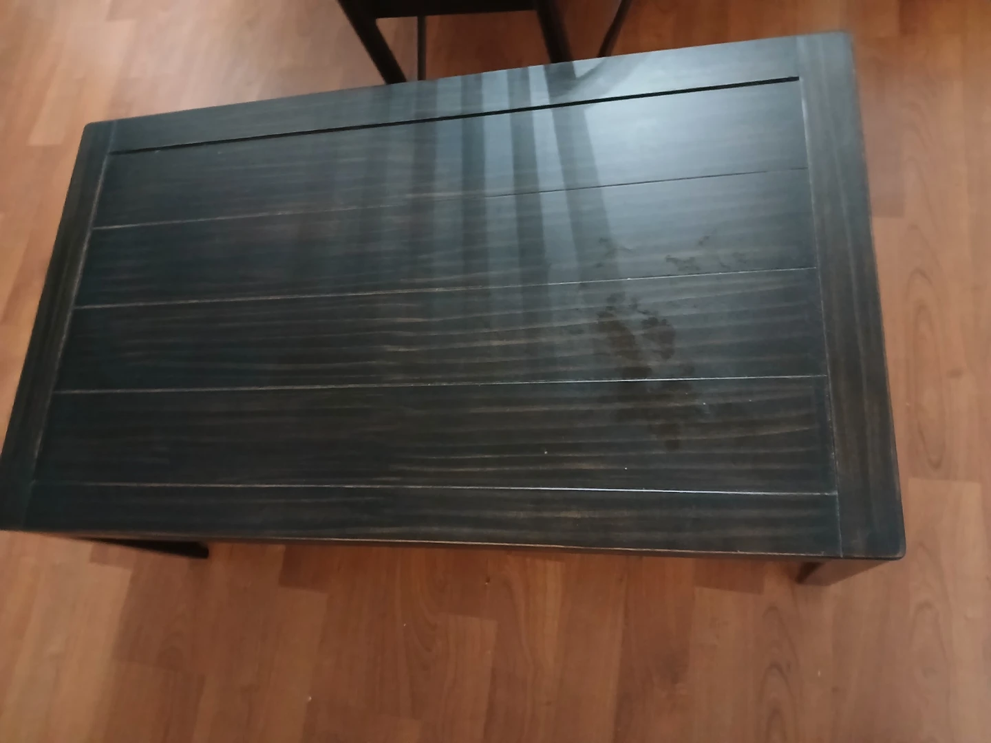 Dark Wood Coffee Table - photo 4