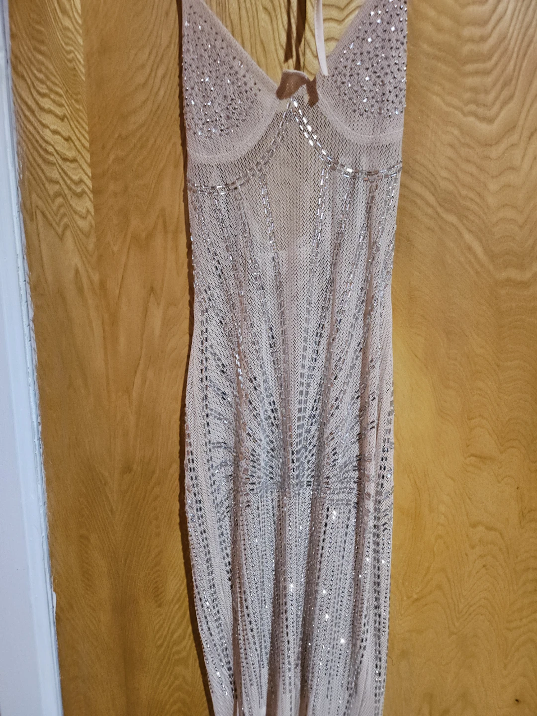 Sparkly Mesh Halter Dress - photo 2