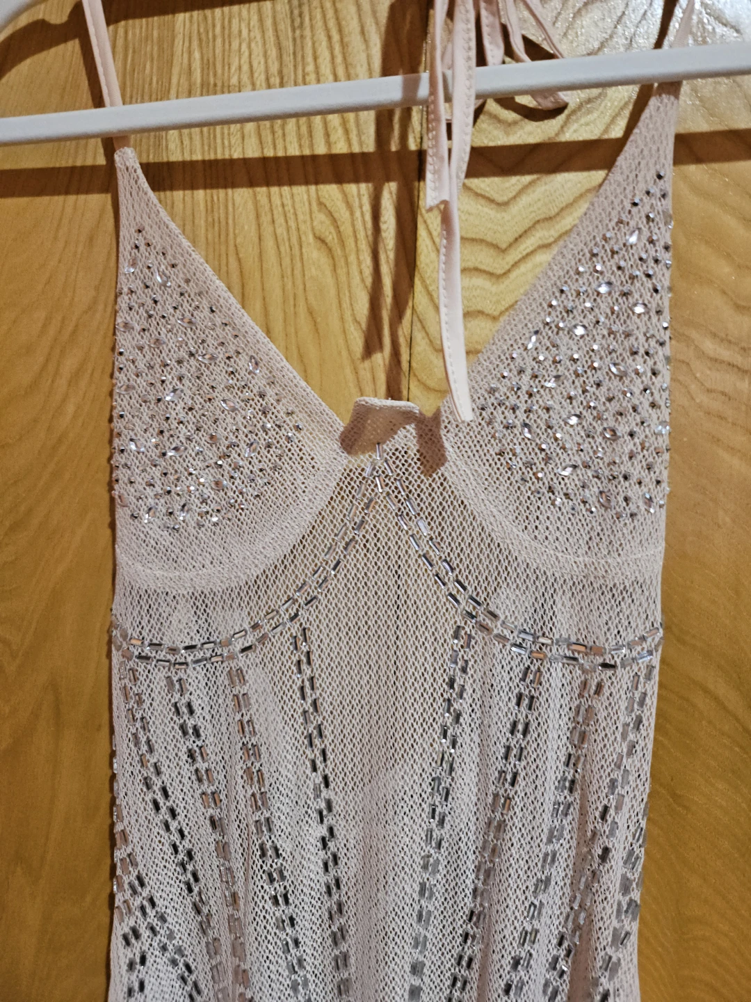 Sparkly Mesh Halter Dress - photo 3