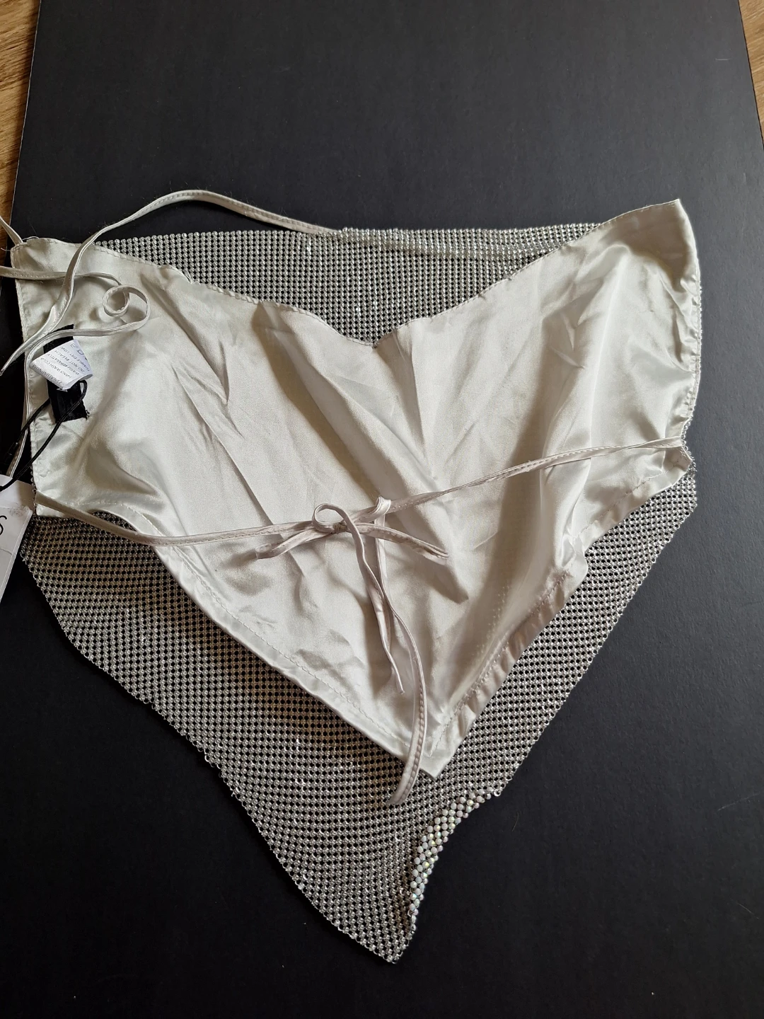Sparkly Rhinestone Bandana Top - photo 2
