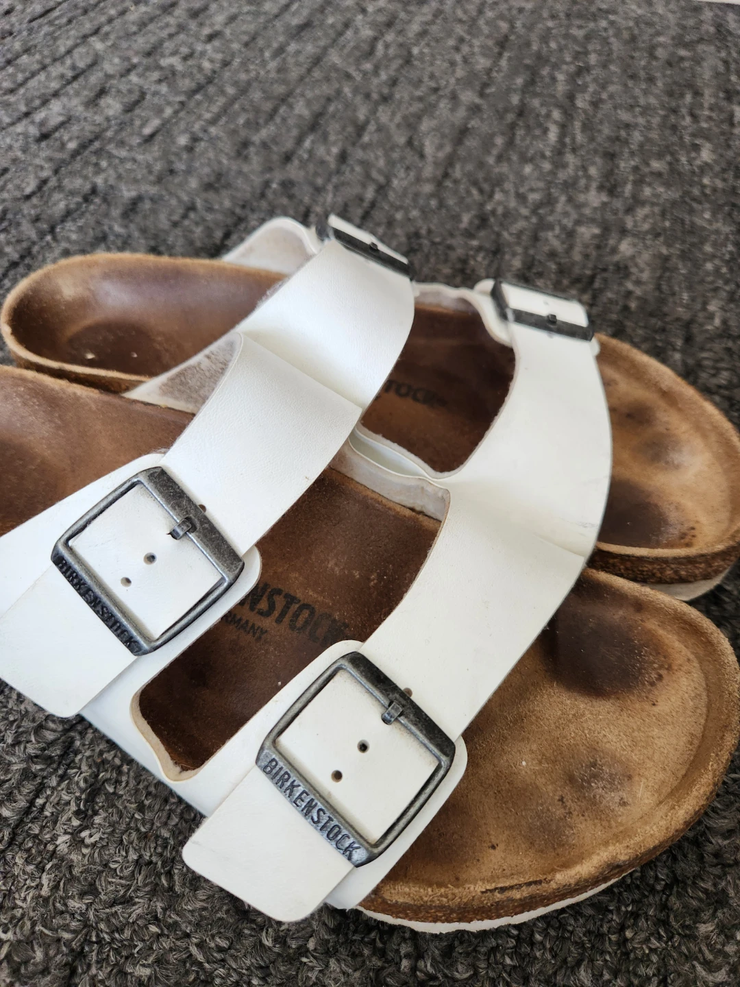 Birkenstock Arizona Men's Sandals Size 42 White - photo 3