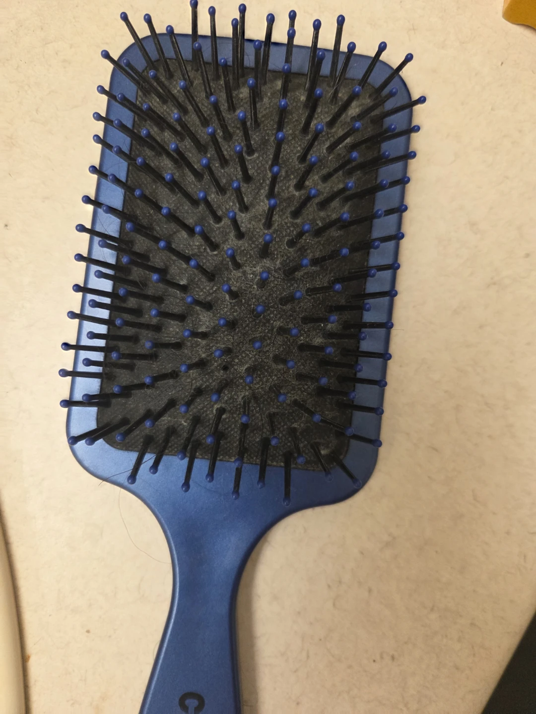 Blue Paddle Hair Brush