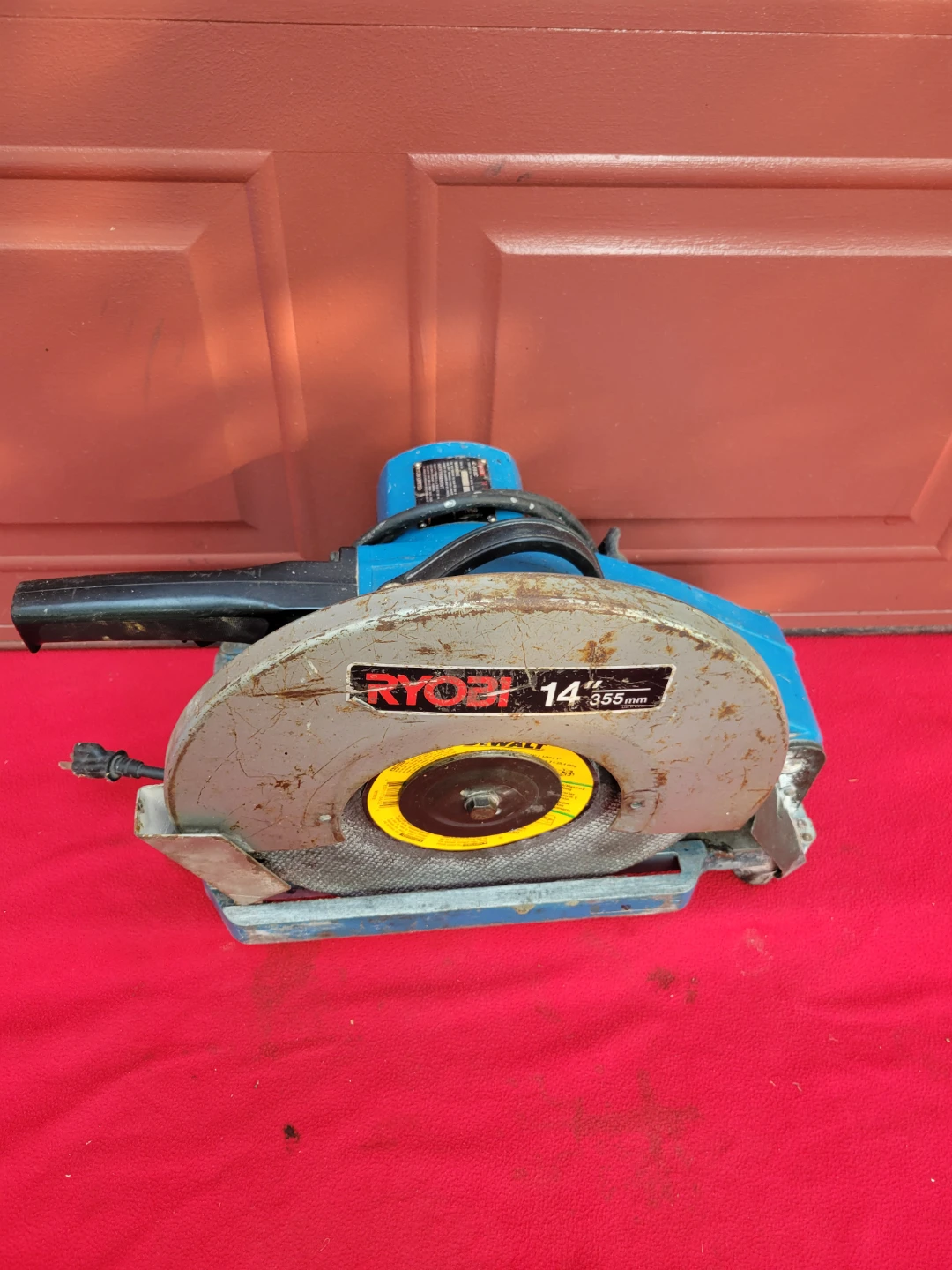 Ryobi 14" Metal Cut Off Saw Heavy-duty
