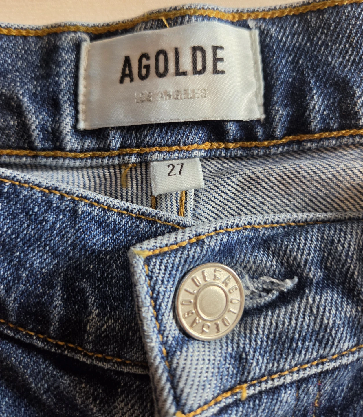 AGOLDE Riley Straight Leg Jeans - Size 27 - photo 2