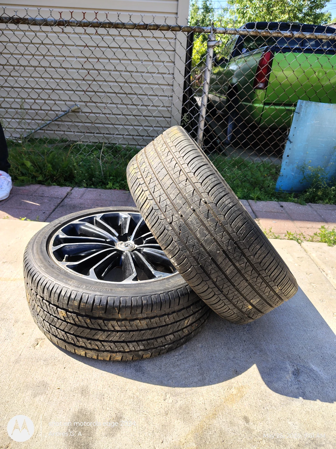 215/45R17 Tires with Rims - photo 4