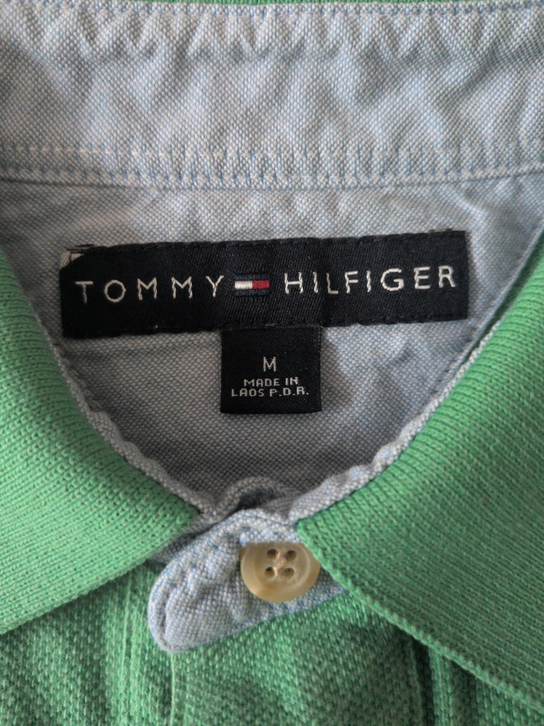 Tommy Hilfiger Men's Green Polo Shirt Size M - photo 2
