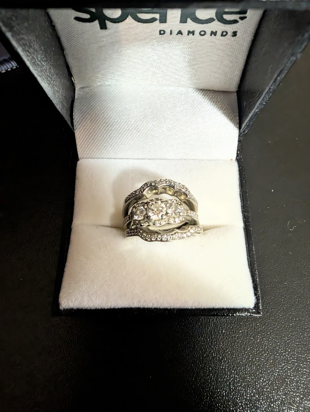 Spence Diamonds Ring Set