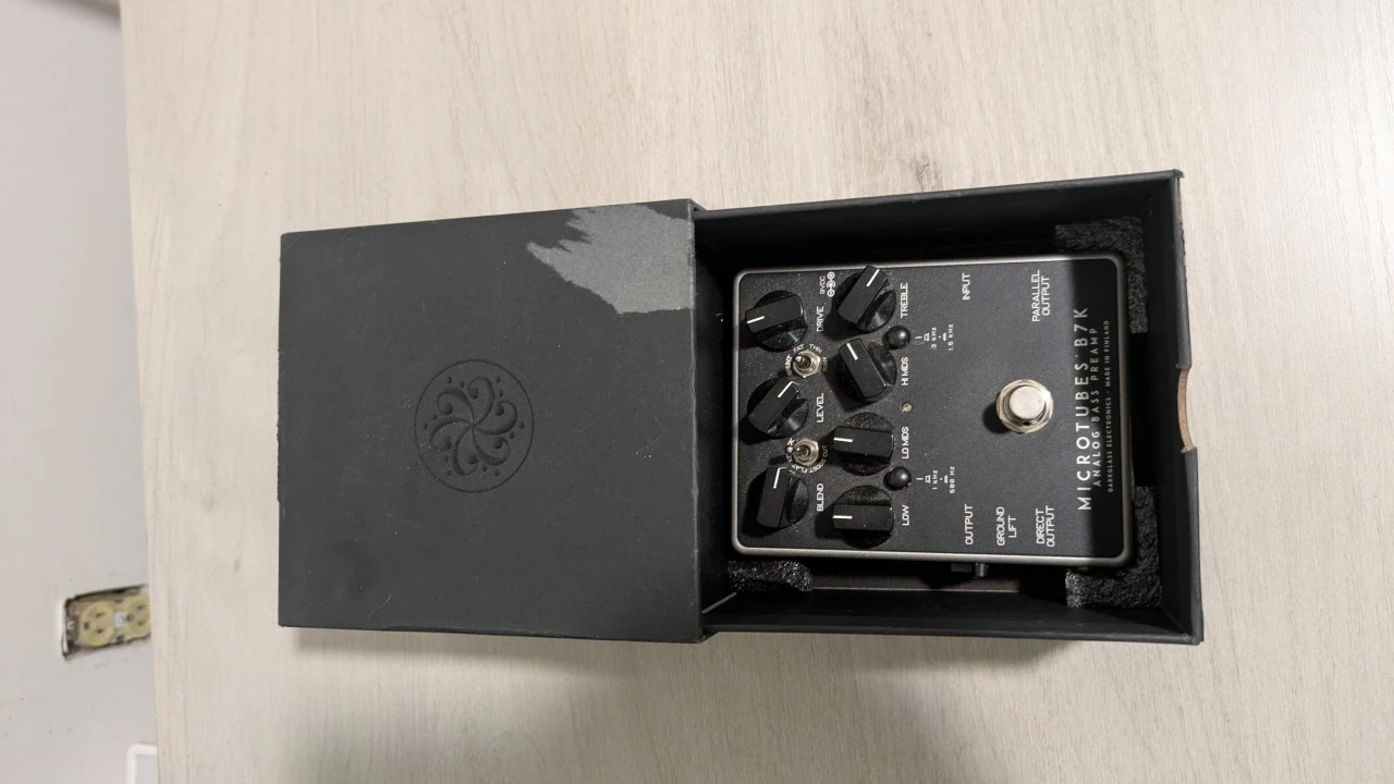 Darkglass Microtubes B7K Analog Bass Preamp
