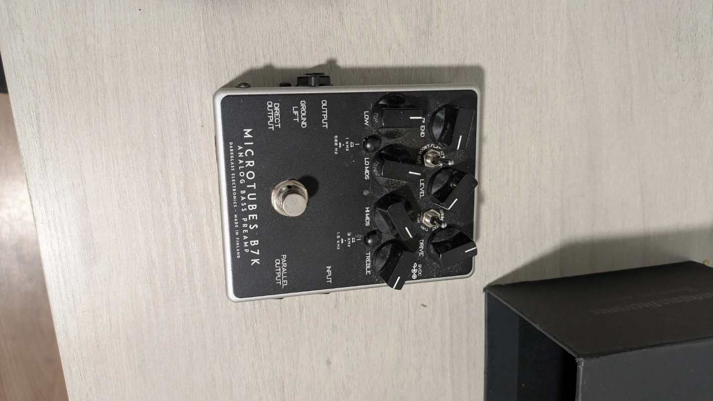 Darkglass Microtubes B7K Analog Bass Preamp - photo 2