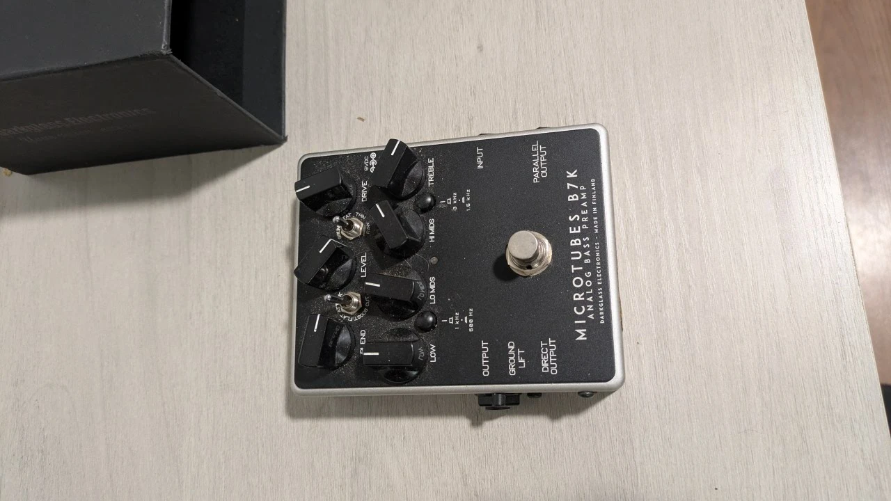 Darkglass Microtubes B7K Analog Bass Preamp - photo 3