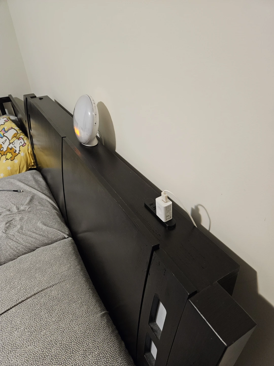 Black Queen Bed Frame with Storage - photo 3