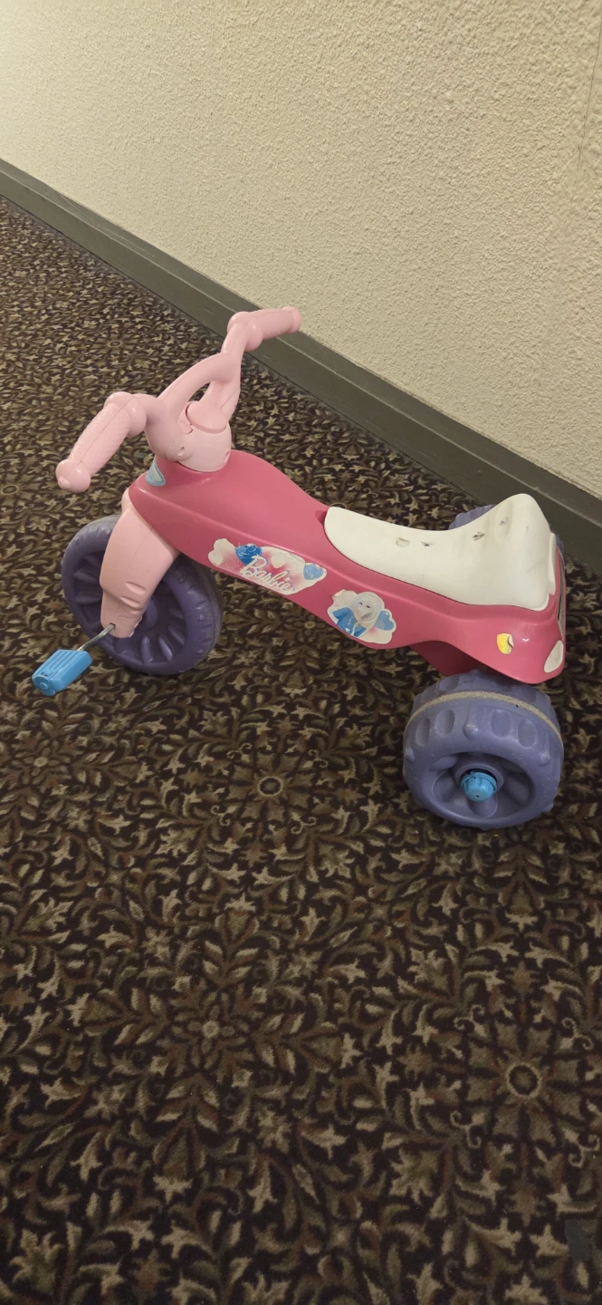 Barbie Pink Toddler Tricycle