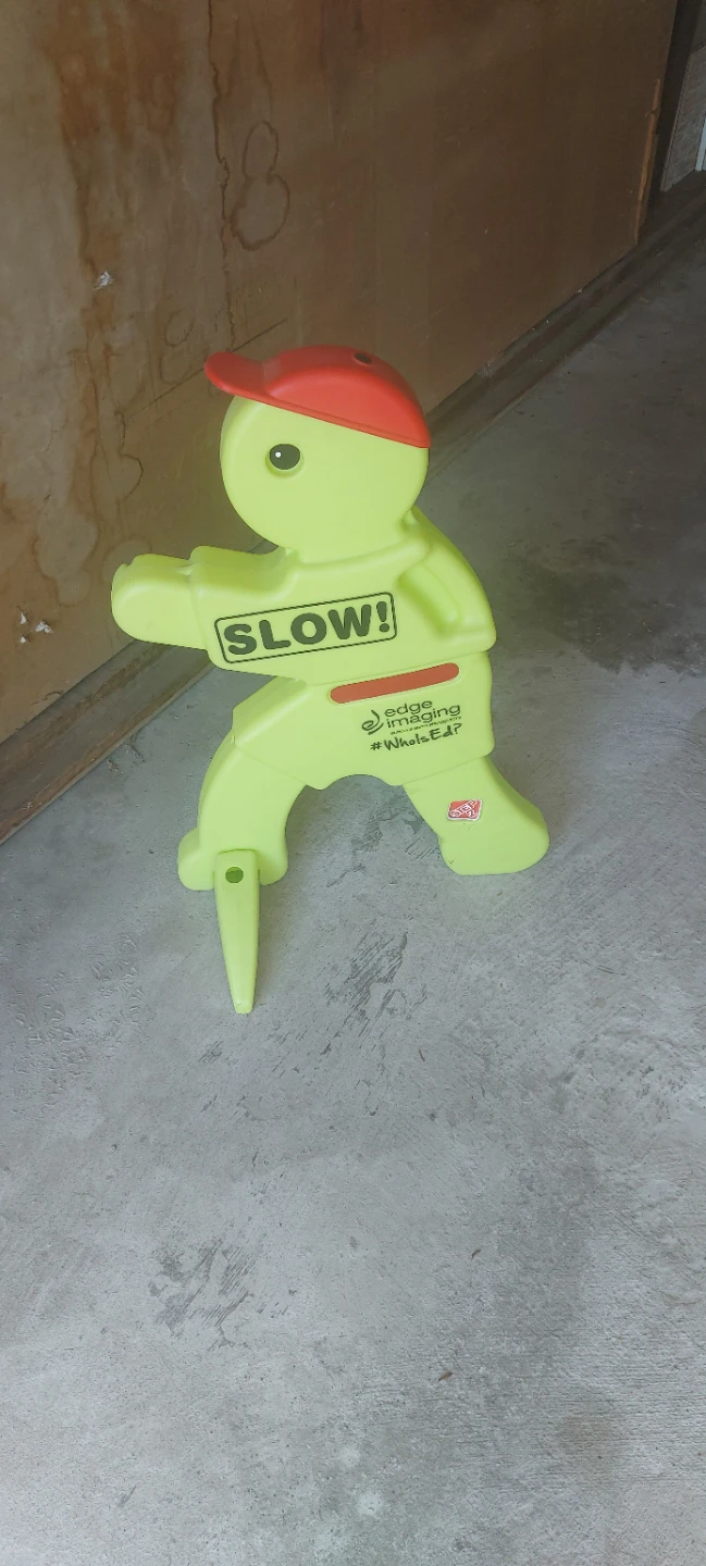 Safety Sign - SLOW! Kid Figure - photo 2