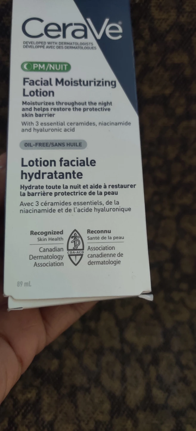 CeraVe PM Facial Moisturizing Lotion 89ml - photo 2