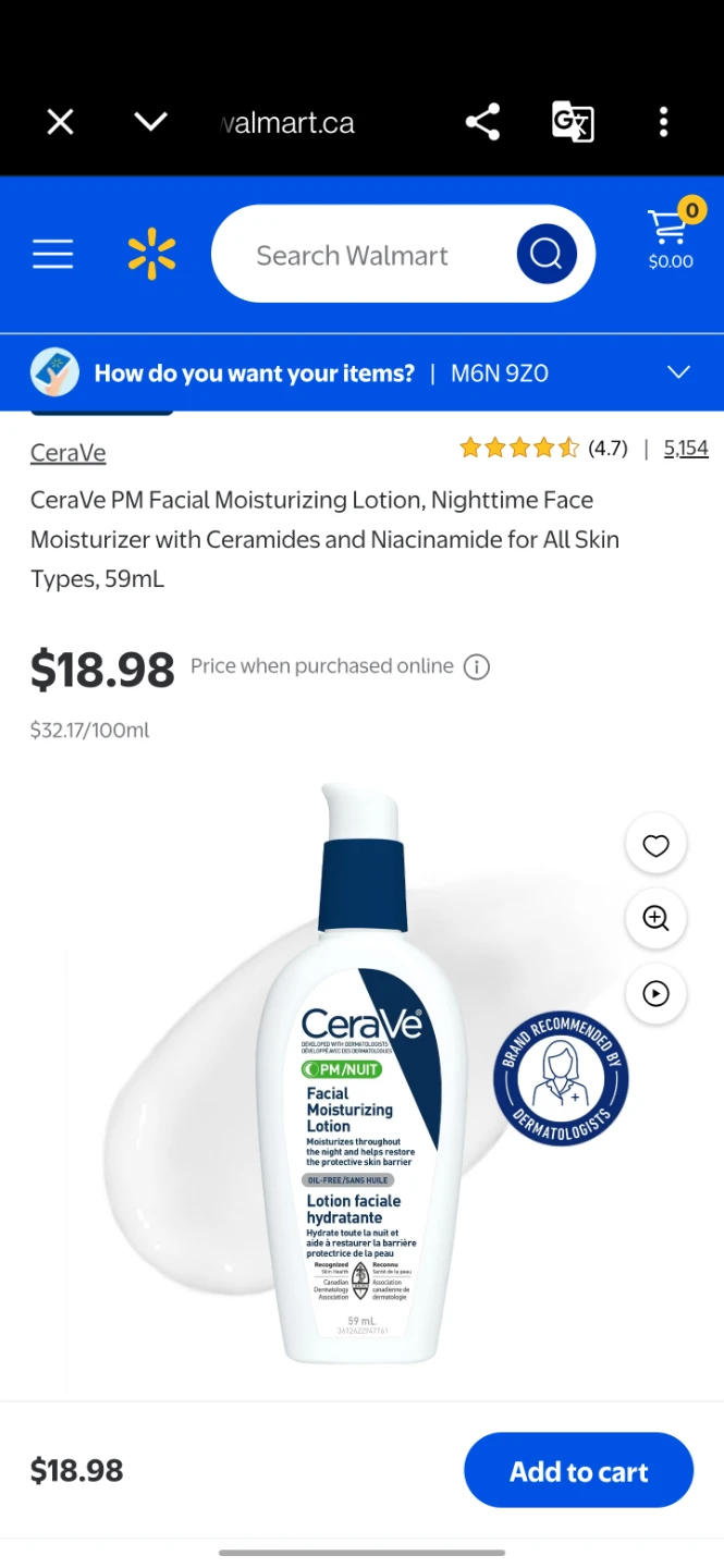 CeraVe PM Facial Moisturizing Lotion 89ml - photo 3