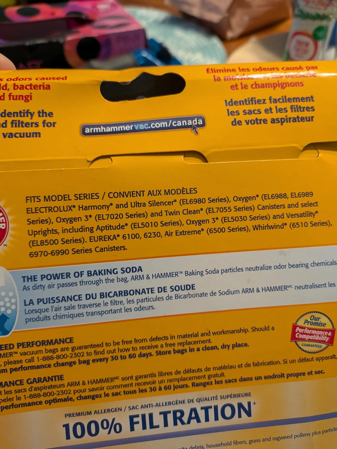 Arm & Hammer Vacuum Bags - two bags left - photo 4