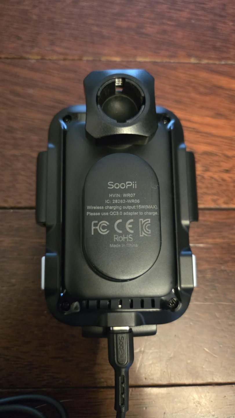 SooPii Wireless Car Charger Mount - photo 3