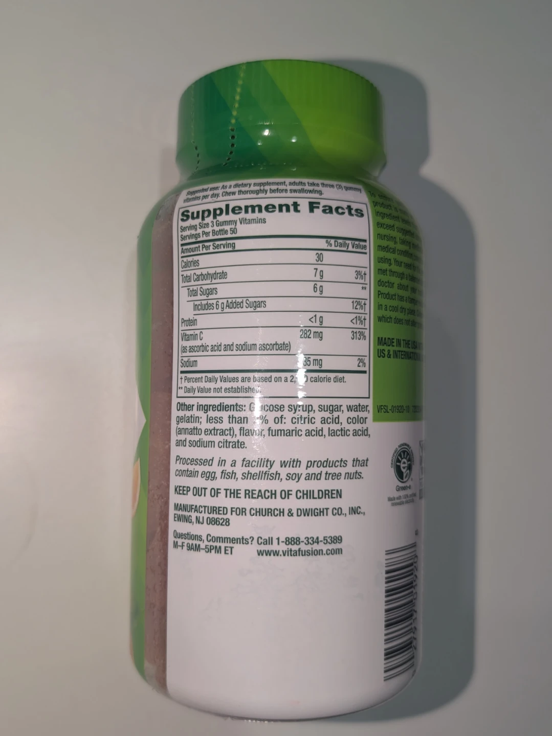 Vitafusion Power C Orange Flavor Gummies - photo 2