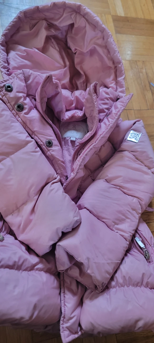 Davide Ricci Pink Puffer Jacket - 2Y
