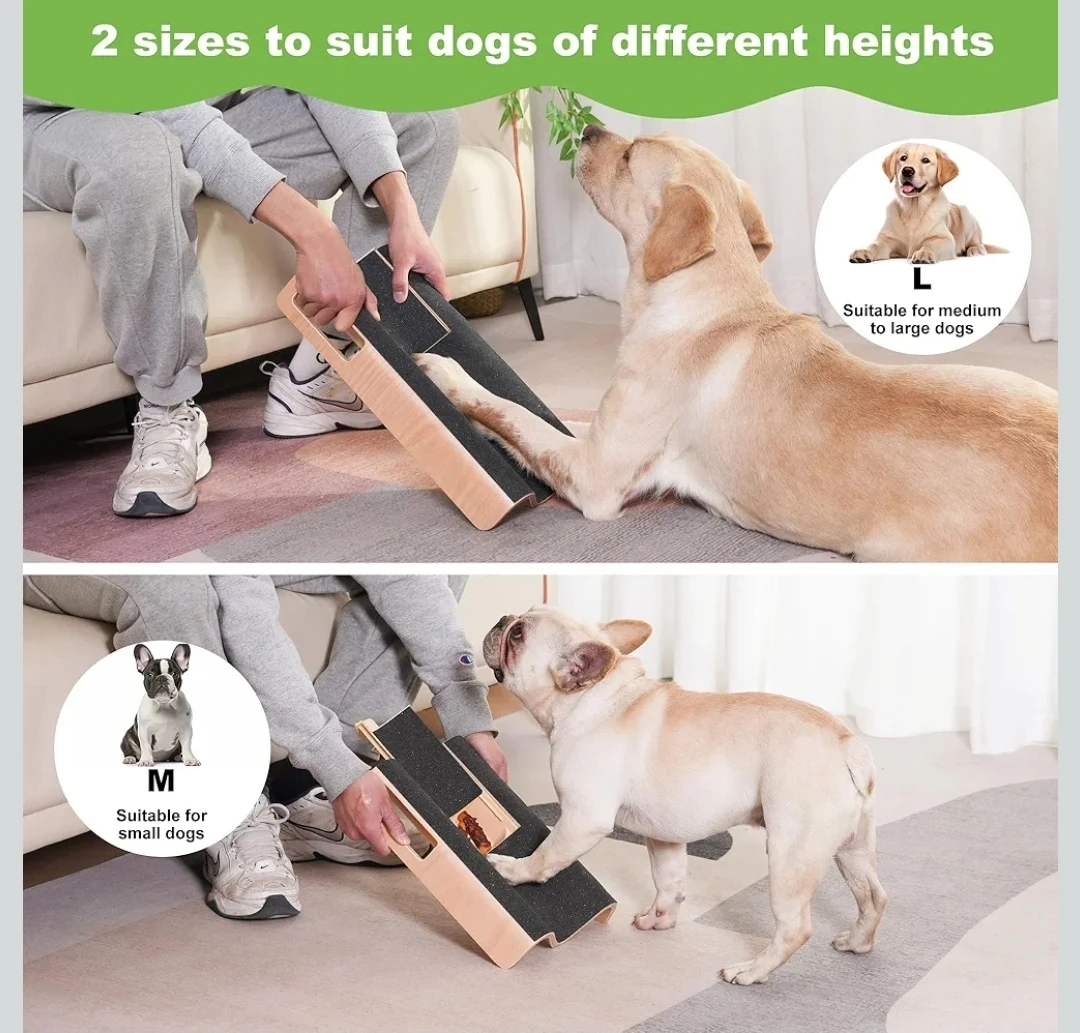 M-Shaped Dog Nail Scratch Pad with Treat Box - photo 5