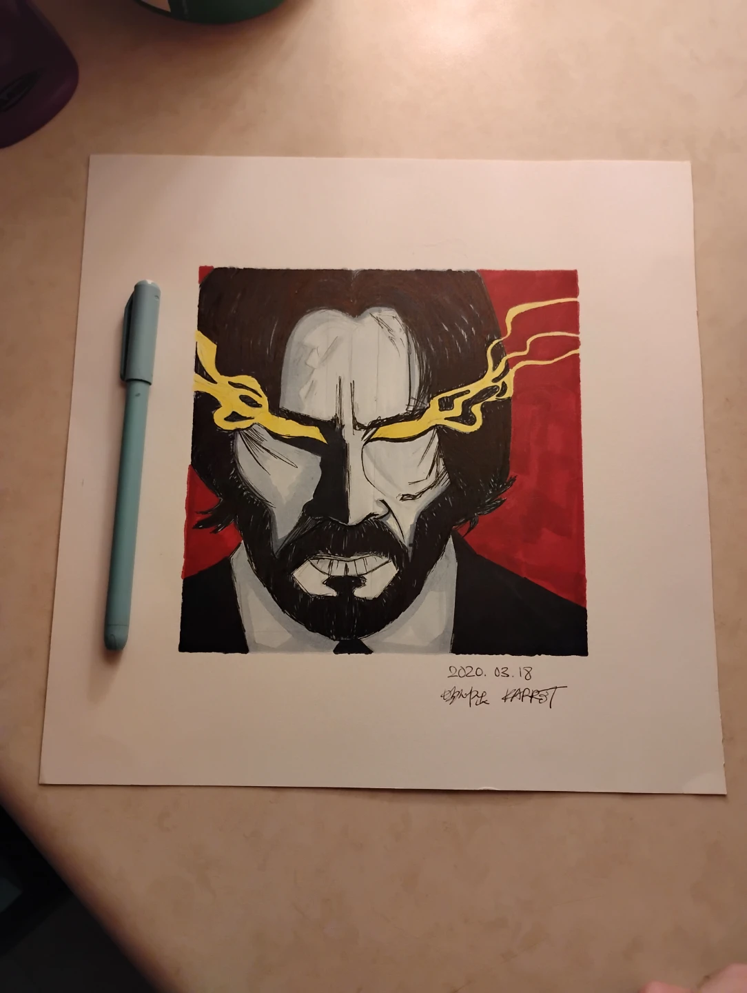 John Wick Art Print