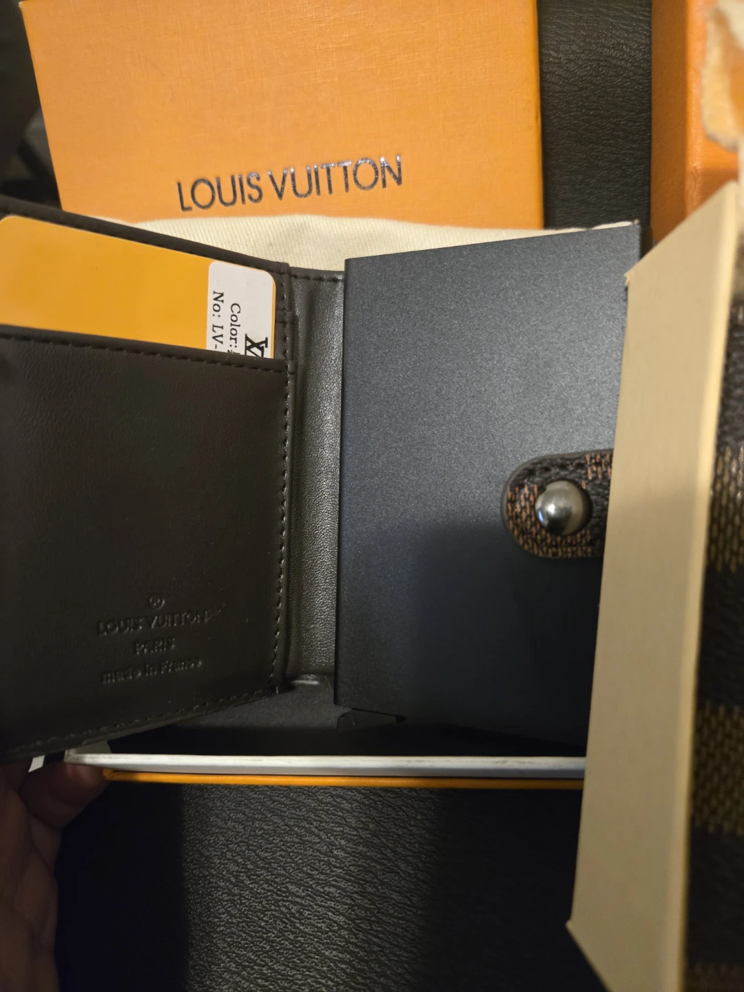 Louis Vuitton Damier Ebene Compact Wallet set - photo 3