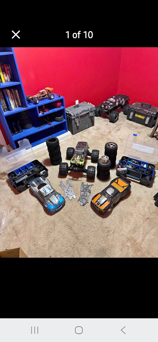 Revo/Savage RC trucks