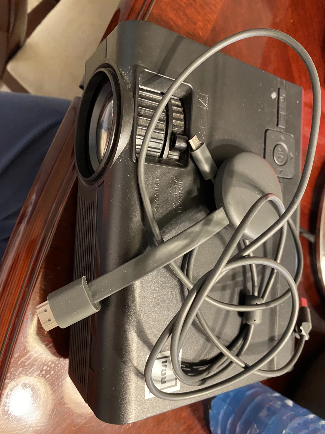 RCA Portable Projector with HDMI Cable