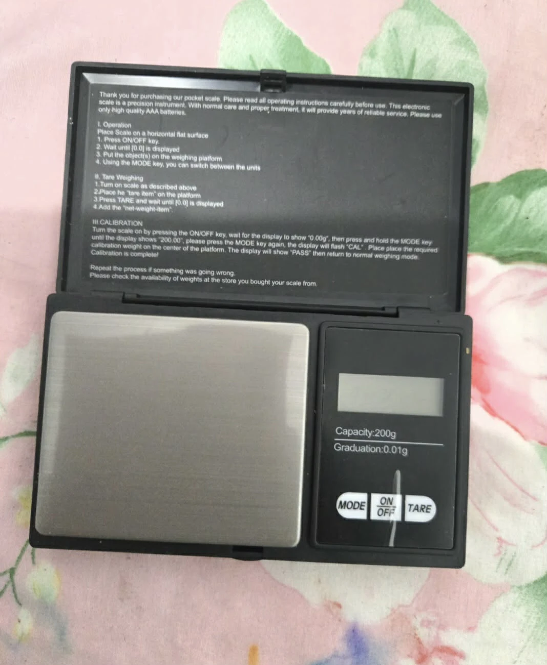 Digital Pocket Scale 200g