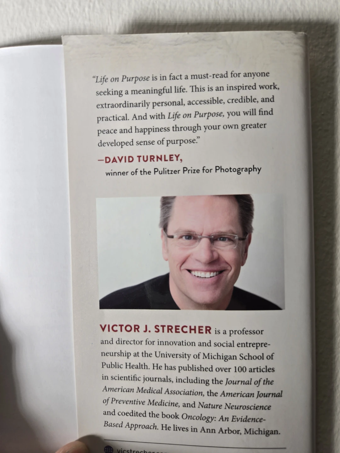 Life on Purpose  self help book - photo 3