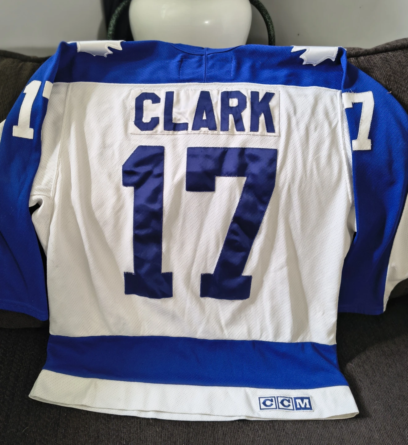 Toronto Maple Leafs Clark 17 CCM Hockey Jersey