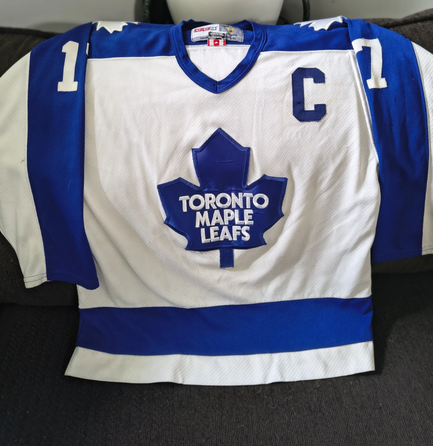Toronto Maple Leafs Clark 17 CCM Hockey Jersey - photo 2
